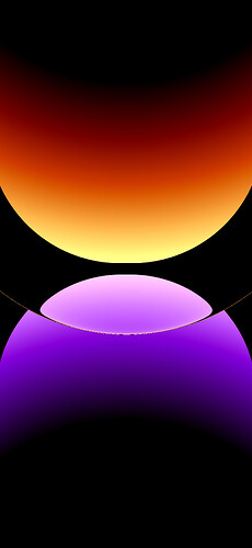 Fire and Pink Tone iPhone