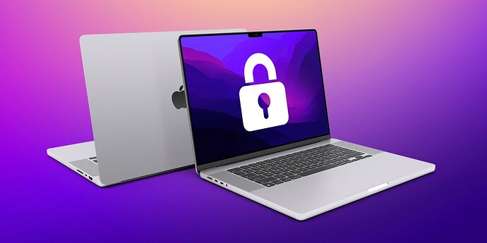 MacBook Pro security lock