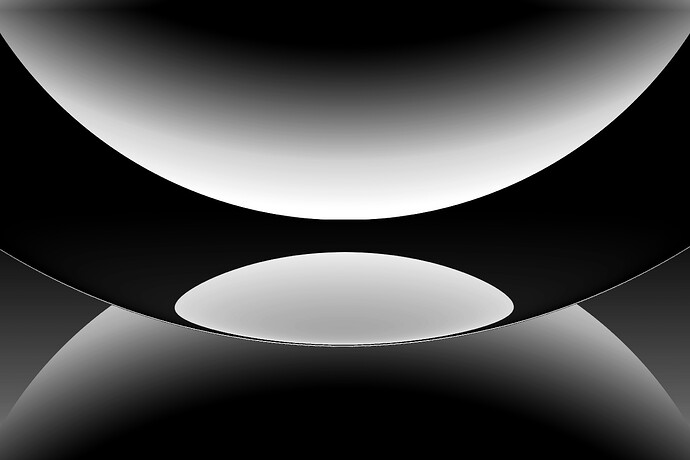 Black and White Desktop