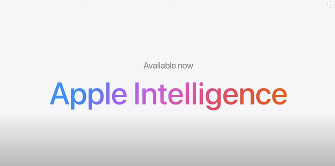 Apple Intelligence