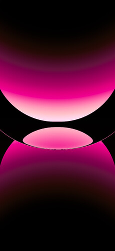 Dark Pink iPhone